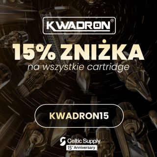 💥 15% rabatu na wszystkie kartridże do tatuażu i PMU KWADRON Teraz jest idealny moment, aby uzupełnić zapasy. 📅 Promocja...