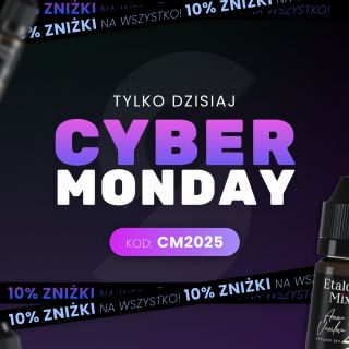 Nie zdążyłeś na Black Friday? Dziś to nadrobi! 😉 Dziś ostatnia szansa, żeby złapać 10 % zniżki na absolutnie wszystko! 🔥...
