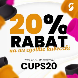 ✨ Zniżka 20 % na wszystkie kubeczki! Kubeczki to materiał zużywalny, który znika szybciej, niż čekáš. Dlatego teraz je...